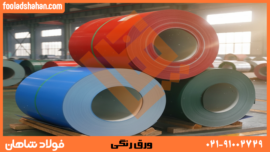 عکس محصول ورق رنگی | فولاد شاهان