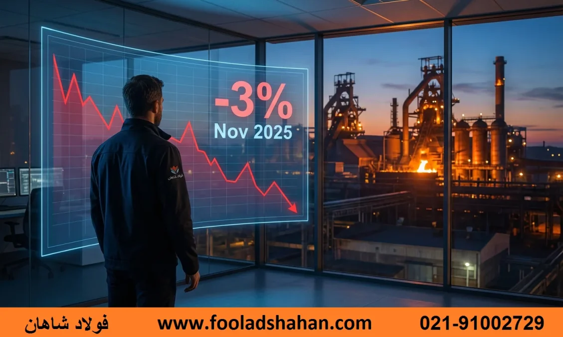 تولید جهانی آهن خام به کمترین میزان در ۳ سال اخیر رسید: زنگ خطر یا فرصتی جدید برای فولاد ایران؟ 1 کاهش تولید جهانی آهن