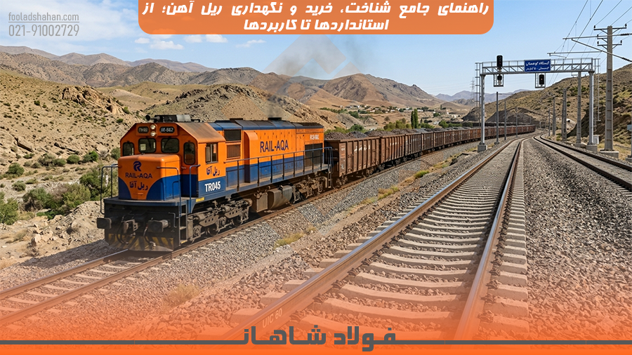 راهنمای جامع شناخت، خرید و نگهداری ریل آهن؛ از استانداردها تا کاربردها